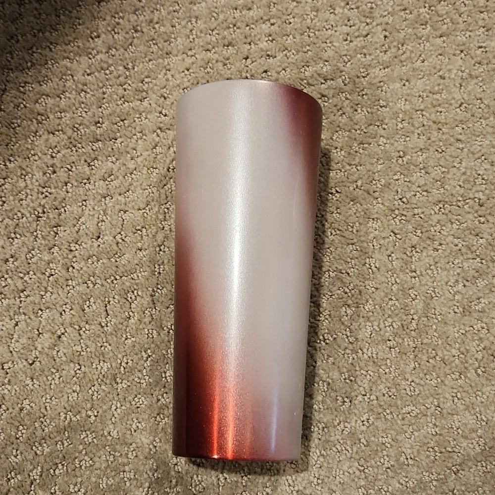 Starbucks RED Ombre 16 oz stainless Steel Tumbler 2022 release